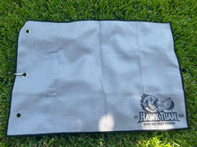 Load image into Gallery viewer, Micro Fiber Cleaning Golf Towel With Hook - Hawk Tuah Limited Edition (14”x20”)
