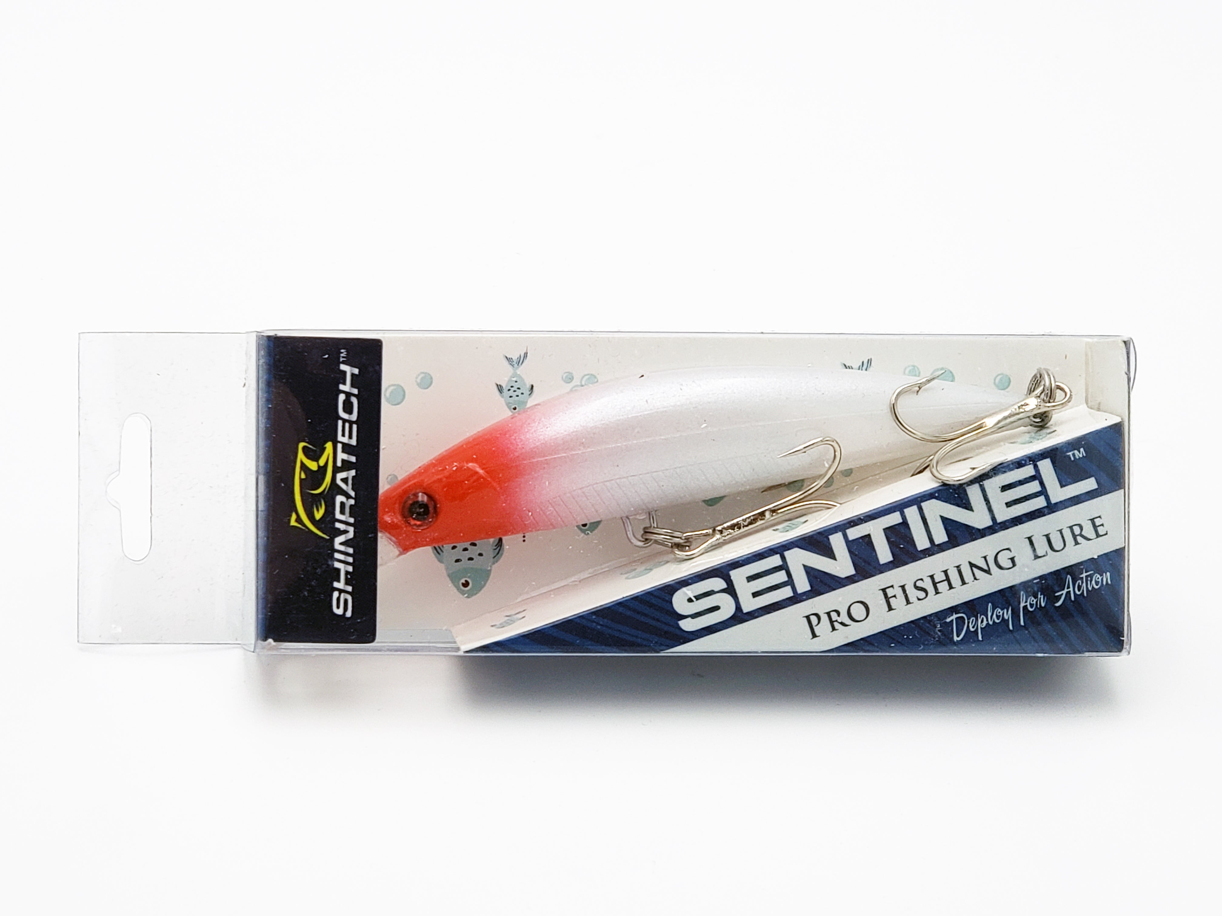 Sentinel Lure Dual Hook - Red White