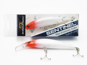 Sentinel Lure Dual Hook - Red White