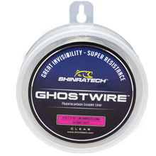 Load image into Gallery viewer, Shinratech Ghostwire Fluorocarbon Leader Line - 6lb 50yard spool
